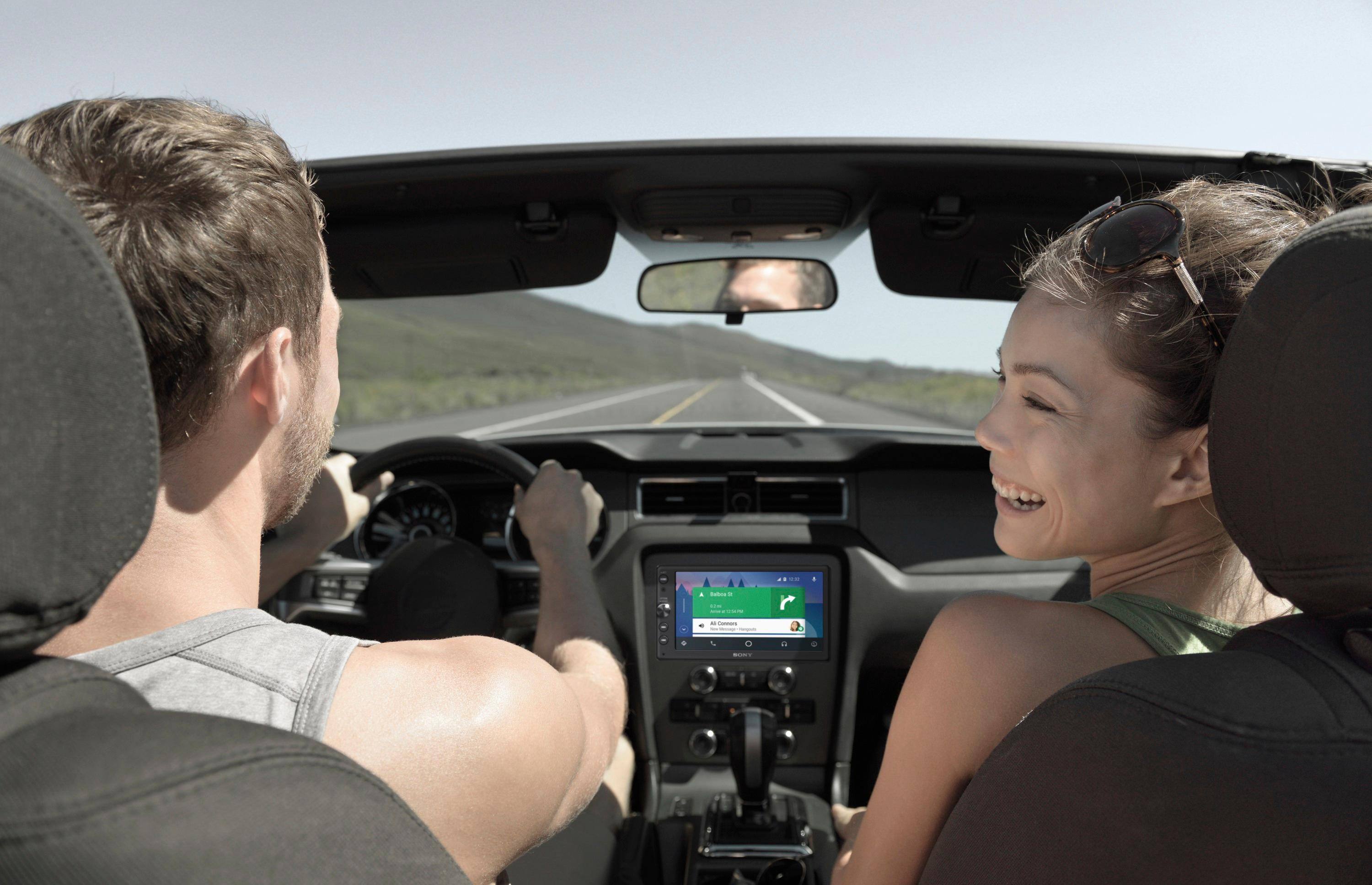 Alt View 19. Sony - 6.4" - Android Auto/Apple CarPlay™ - In-Dash Receiver - Black.