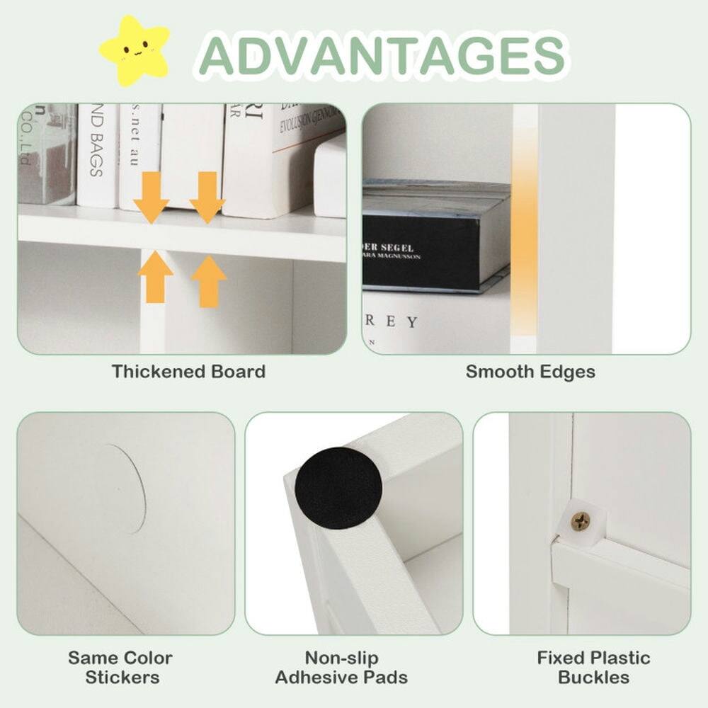 ADVANTAGES

- Thickened Board
- Smooth Edges
- Same Color Stickers
- Non-slip Adhesive Pads
- Fixed Plastic Buckles