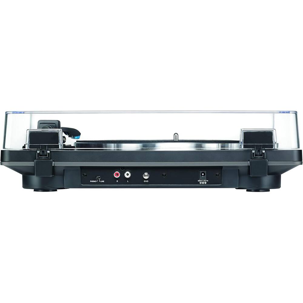 Alt View 4. Audio-Technica - Fully Automatic Belt-Drive Turntable Silver with Speaker Bundle.