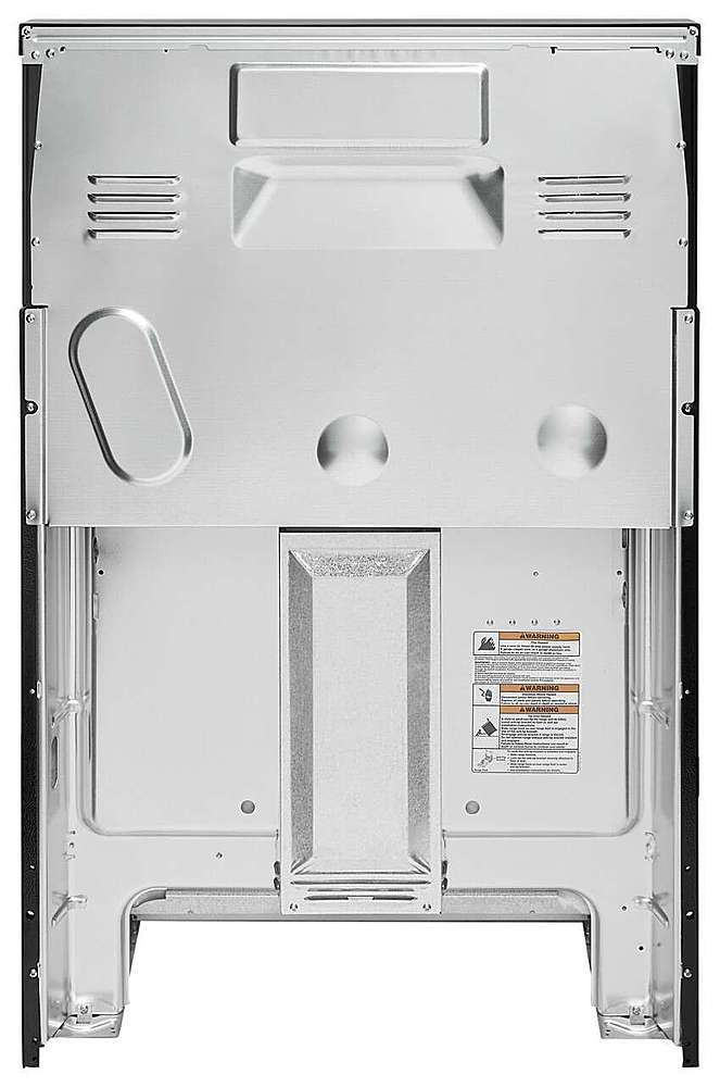 Alt View 14. KitchenAid - 6.4 Cu. Ft. Self-Cleaning Freestanding Electric Convection Range - Black Stainless Steel.