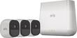 Arlo - Pro Indoor/Outdoor HD Wire-Free Security Camera System (3-Pack) - White - Larger Front