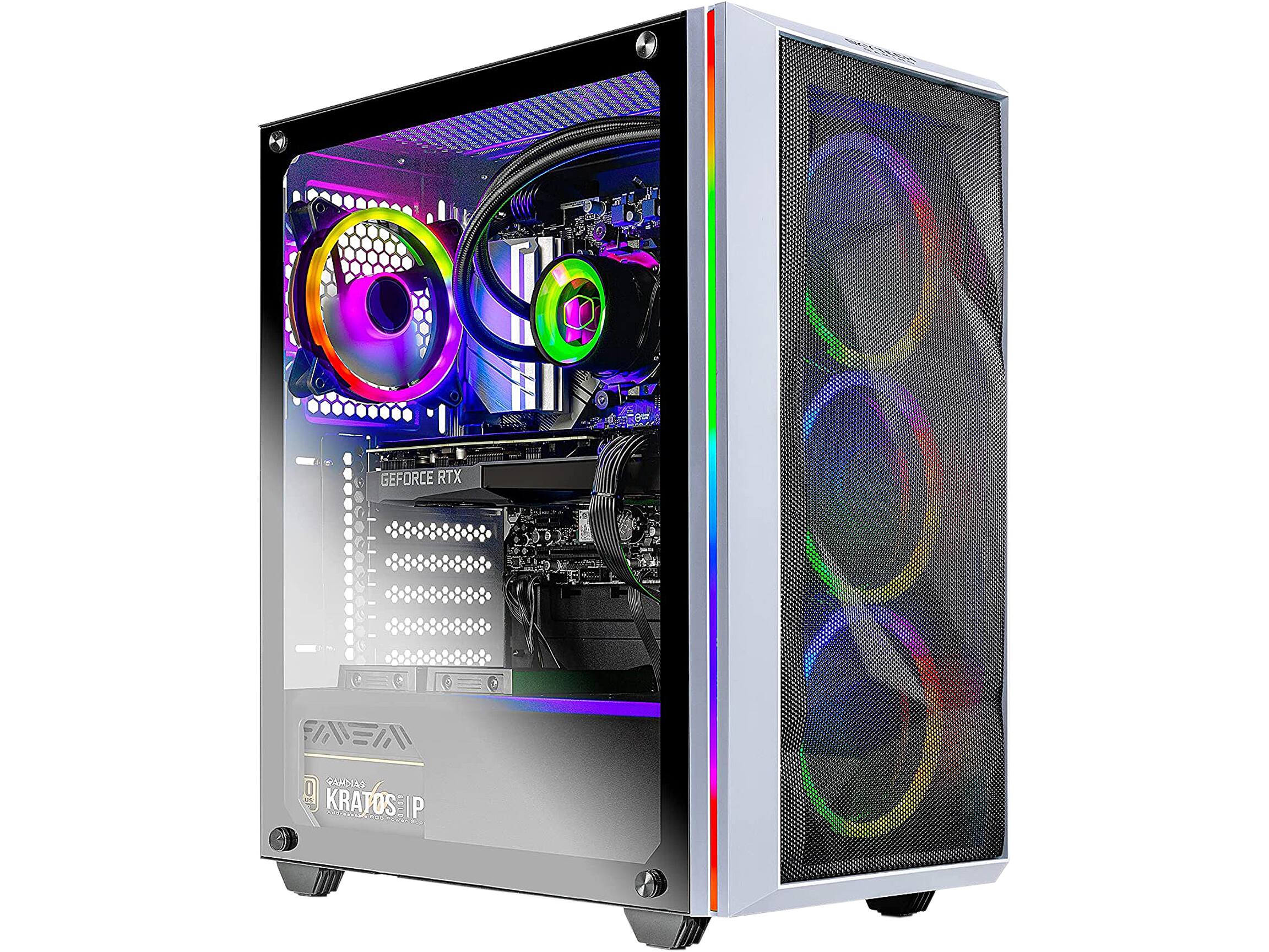 Skytech Chronos Gaming PC Desktop, INTEL Core i7 12700F, , 1TB Gen4 SSD,  16GB RAM, AIO Liquid Cooling, Windows 11