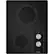 Angle. Whirlpool - 14" Electric Cooktop - Black.