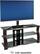 Alt View 3. Bell'O - Triple Play TV Stand for Most Flat-Panel TVs Up to 55" - Espresso.