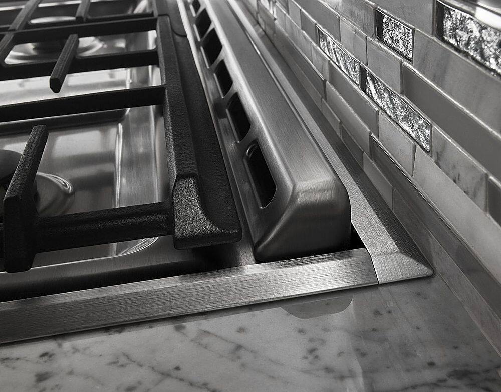 Alt View 12. Whirlpool - 1.5" Trim Kit for Select Ranges - Stainless steel.