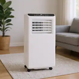 Resenkos - Air Conditioner, Cooler,8000 BTU Portable Air Conditioner 3 in 1 Floor AC Unit with Fan and Dehumidifier - White