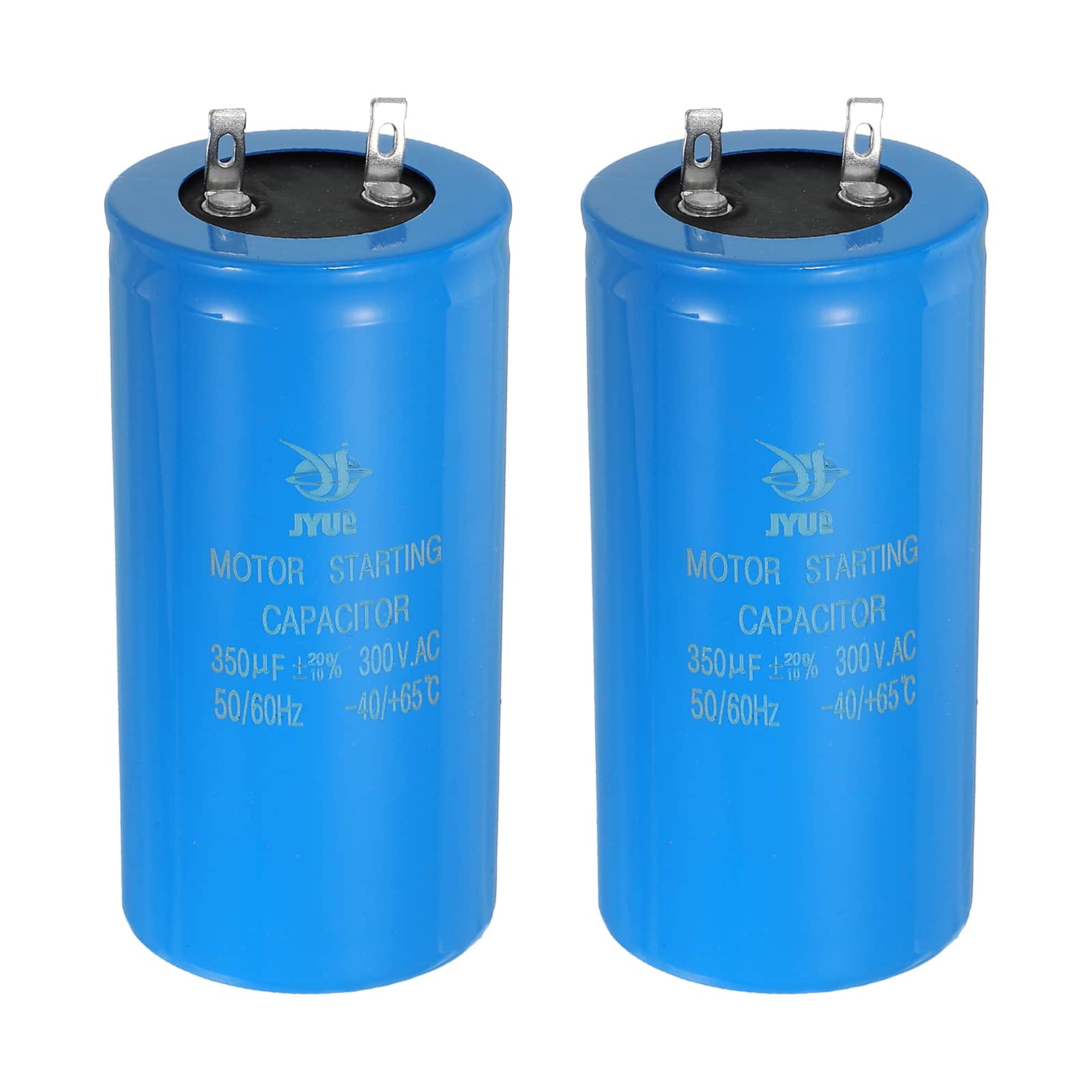 Unique Bargains - 2pcs Motor Start Capacitor, 350uf 300V CD60 Starting Running for AC/ Electric Motor price history on PriceWatchPro