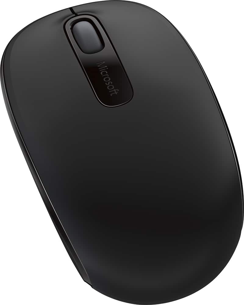 Alt View 11. Microsoft - 1850 Wireless Mobile Optical Mouse - Black.