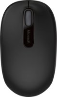 Microsoft - 1850 Wireless Mobile Optical Mouse - Black - Front_Zoom