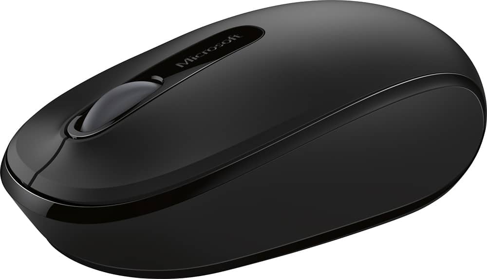 Alt View 13. Microsoft - 1850 Wireless Mobile Optical Mouse - Black.