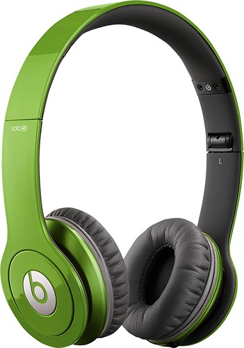  Beats by Dr. Dre - Beats Solo HD Over-the-Ear Headphones - Sour Apple