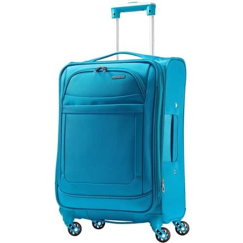 American Tourister - Ilite Max 21" Spinner - Light blue - Angle