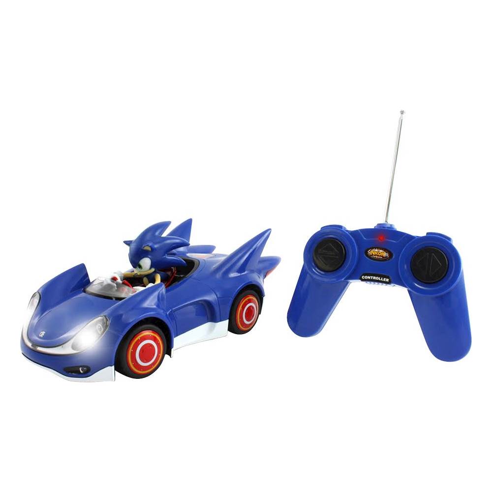 NKOK - Sonic Sega All-Stars Racing Sonic The Hedgehog RC Vehicle - Blue