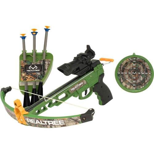 NKOK - Realtree Pistol Crossbow Set - Camo Green - Larger Front