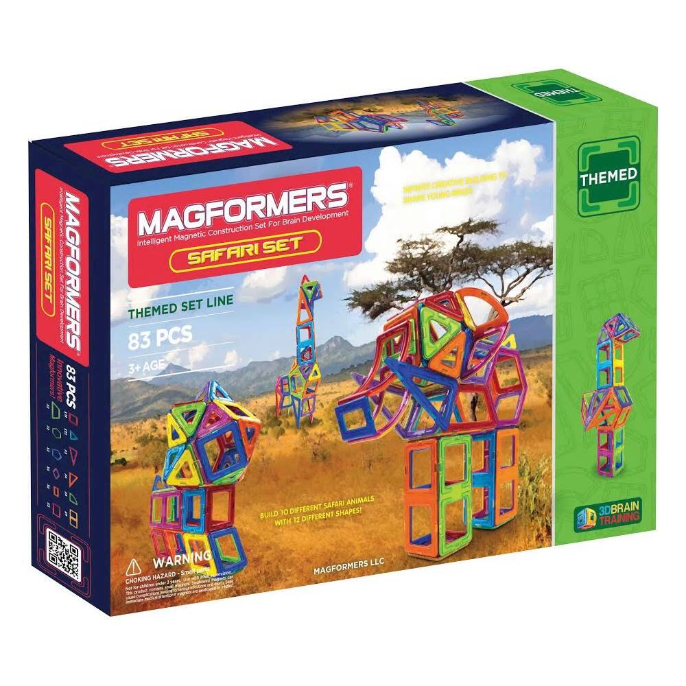 MAGFORMERS 63105 Geometric Safari 83 Piece Set for sale online 