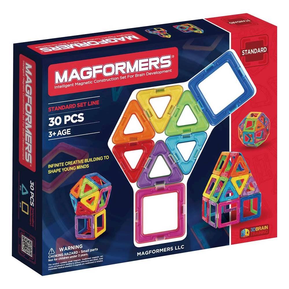 Alt View 15. Magformers - Standard Rainbow Set.