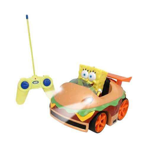 NKOK - SpongeBob SquarePants Krabby Patty RC Vehicle - Multi - Larger Front