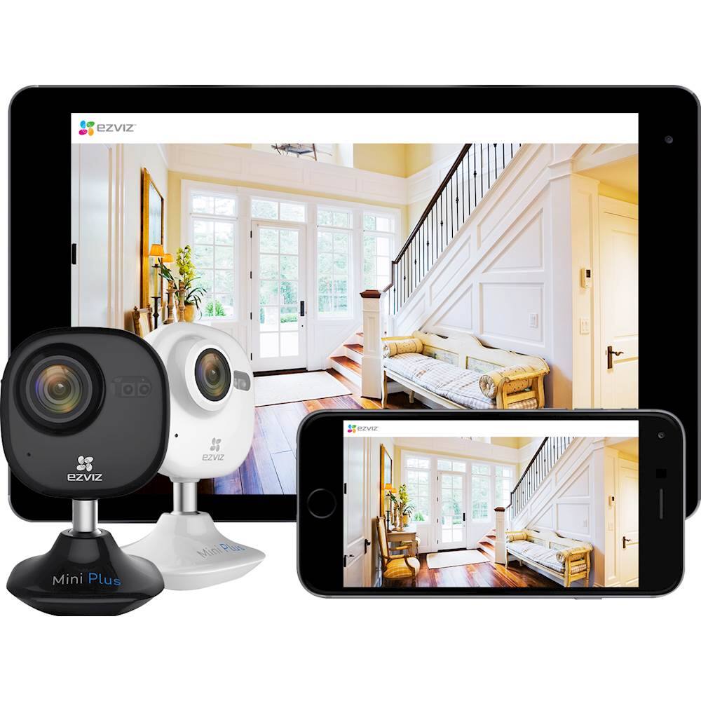 EZVIZ Indoor 1080p WiFi Network Surveillance Camera Black