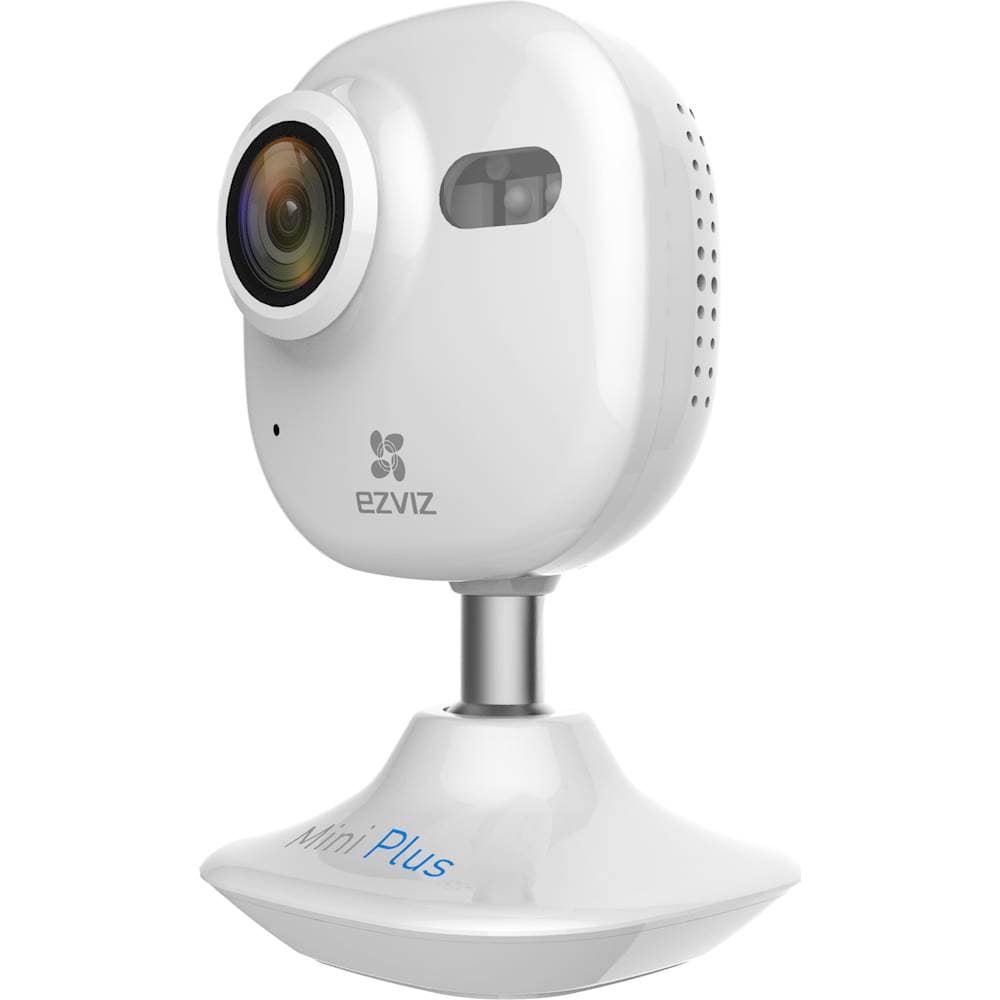 Customer Reviews EZVIZ Indoor 1080p WiFi Network Surveillance Camera w/ 16GB Memory Card White