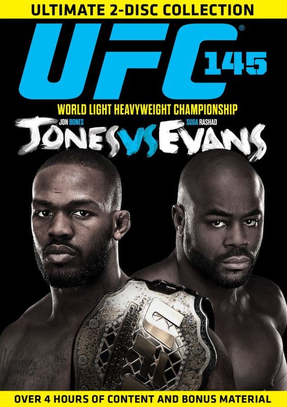 Customer Reviews: UFC 145: Jones Vs. Evans [2 Discs] [DVD] [2012 ...