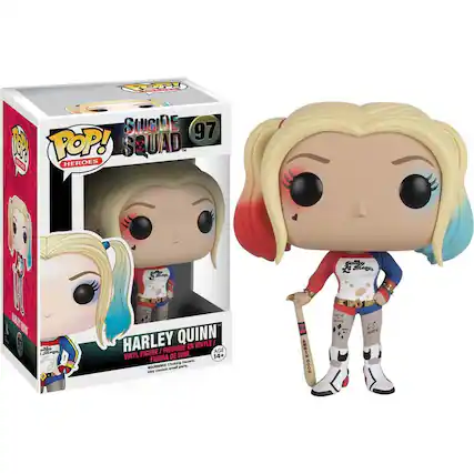 Front. Funko - Pop! Heroes Suicide Squad: Harley Quinn.