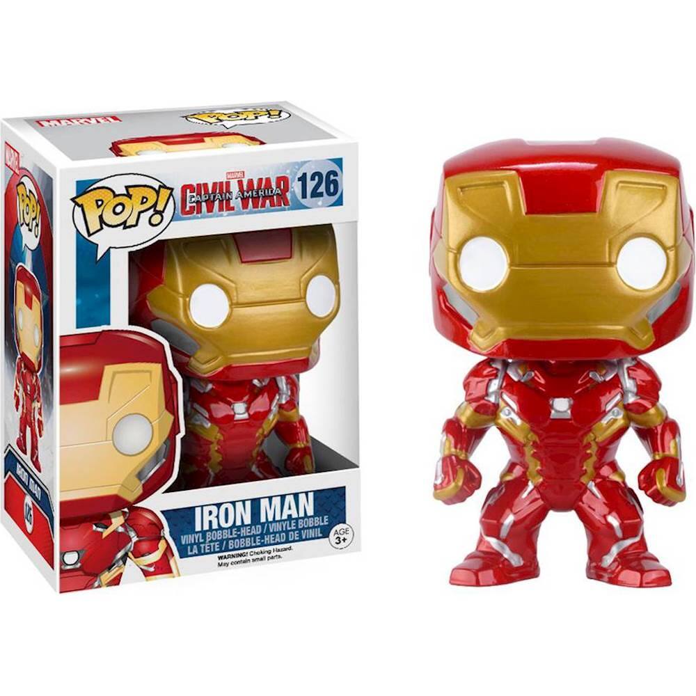 Funko - POP! Marvel: Captain America 3: Civil War: Iron Man - Multi