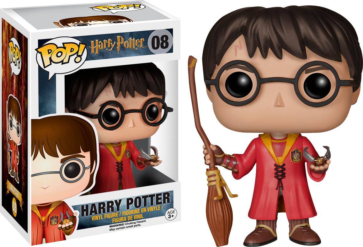 Front. Funko - Pop! Movies Harry Potter:Quidditch Harry.