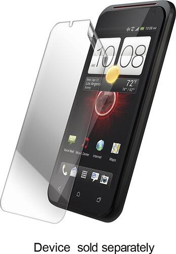 Angle Standard. ZAGG - InvisibleSHIELD for HTC DROID Incredible 4G LTE Mobile Phones.