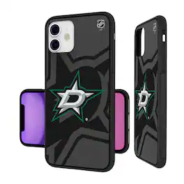 Keyscaper - NHL - Dallas Stars Bump Case with 8.2ft Drop Protection - 15 Pro - Multicolor
