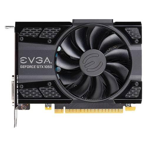 EVGA - NVIDIA GeForce GTX 1050 2GB GDDR5 PCI Express 3.0 Graphics Card - Larger Front