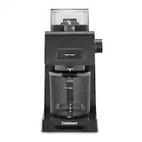 Cuisinart - Espresso Machine & Coffee Conical Burr Grinder - Black - Front_Zoom