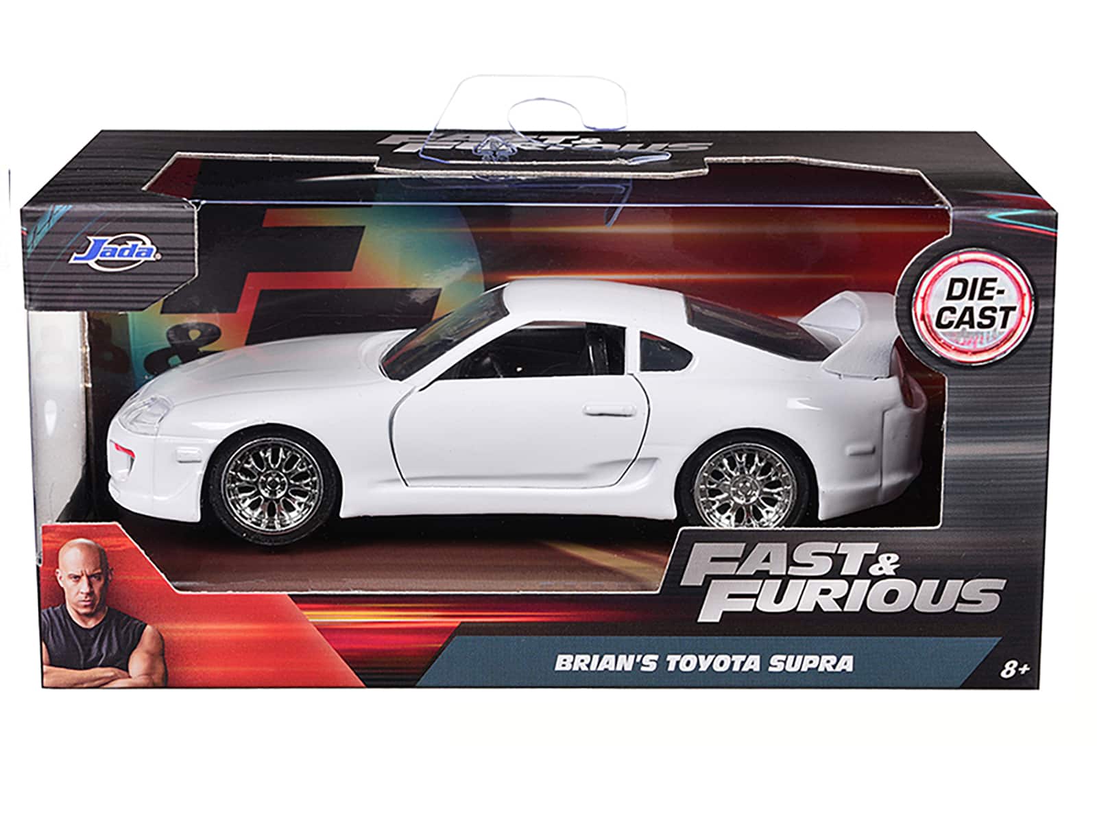 ファスト&フューリアス ミニカー コレクション Brian's Toyota Supra White 