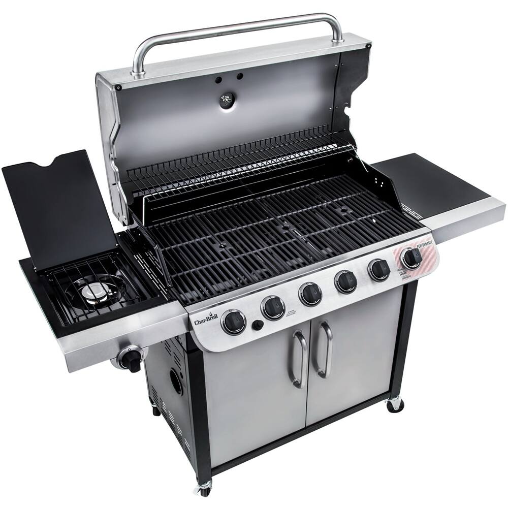 Best Buy Char Broil Performance Gas Grill Silver black 463276517