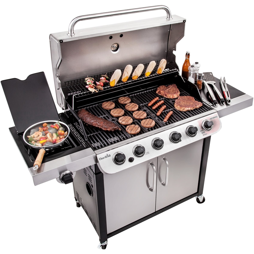 Best Buy Char Broil Performance Gas Grill Silver black 463276517