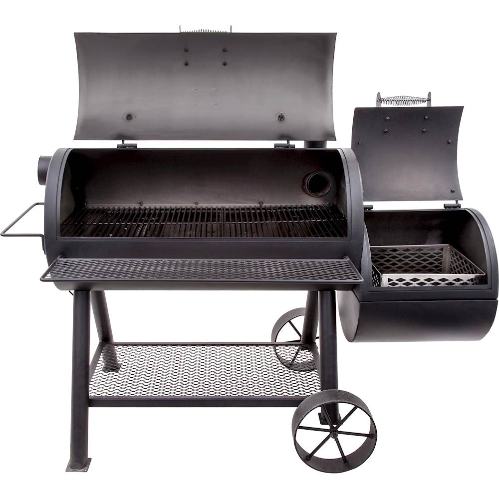 Best Buy Char Broil Longhorn Reverse Flow Offset Smoker and