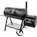 Left. Oklahoma Joe’s - Highland Reverse Flow Offset Smoker and Charcoal Grill - Black.