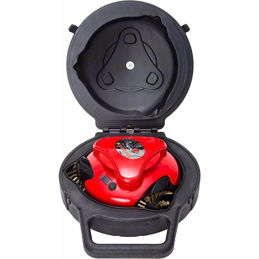 Best Buy: Grillbot Automatic Grill Cleaning Robot with Carry Case  GBU:BUN101-RED