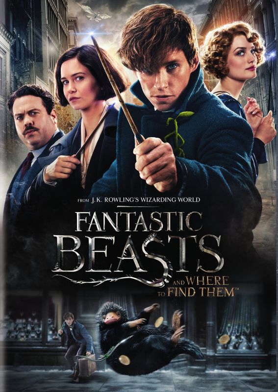 Customer Reviews: Fantastic Beasts and Where to Find Them [DVD] [2016 ...