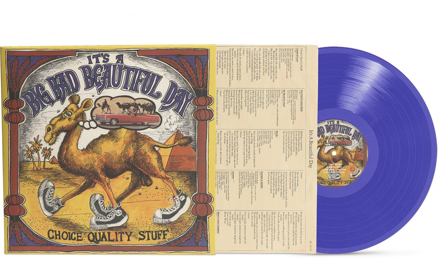 It's a Beautiful Day - Choice Quality Stuff/Anytime - Purple - VINYL LP