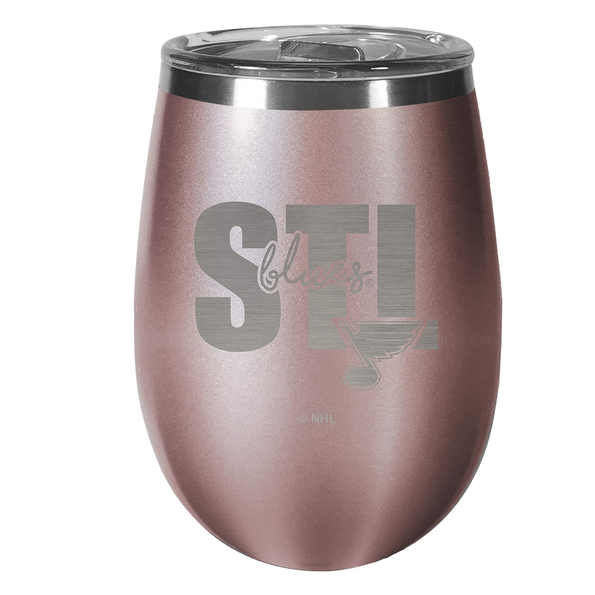 Great American Products - St. Louis Blues 10oz. Rose Gold Wine Tumbler - Multicolor price history on PriceWatchPro