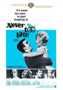 Never Too Late - DVD