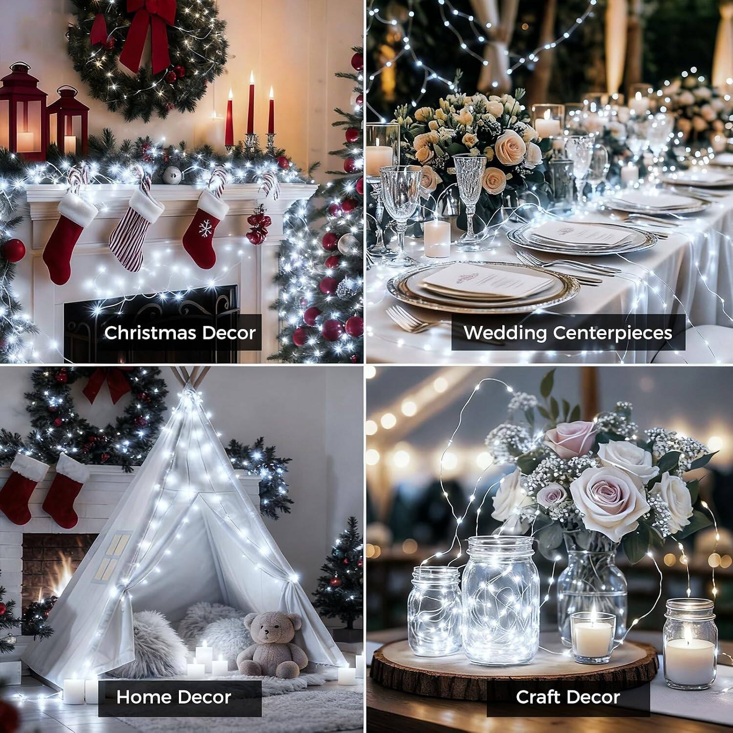 Christmas Decor  
Wedding Centerpieces  
Home Decor  
Craft Decor