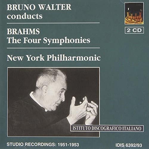 Brahms / Walter / New York Phil - Syms 1-4  - COMPACT DISCS