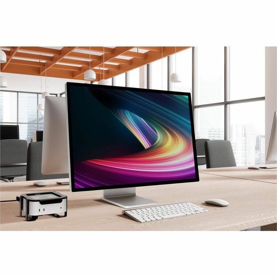 Alt View 1. Kensington - Kensington Mounting Bracket for Mac mini - Black - Steel - Black.