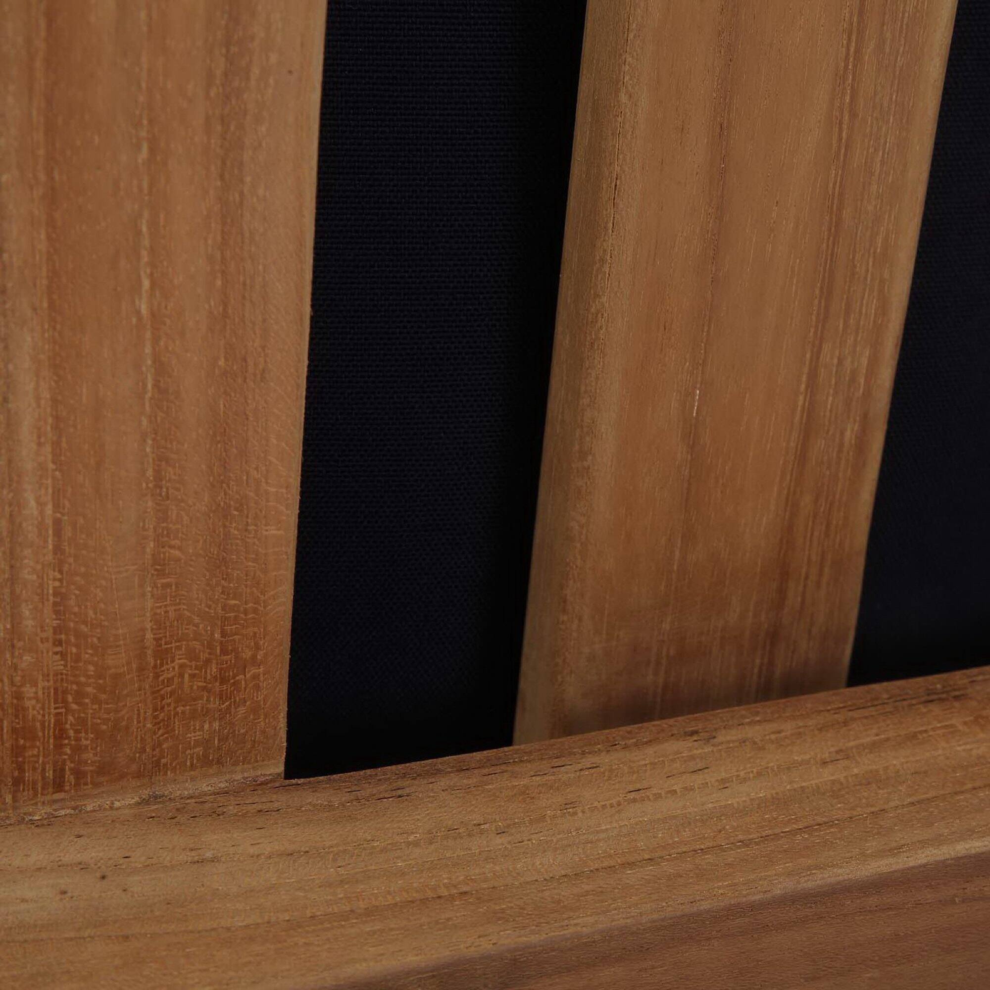 Alt View 2. Modway - Marina Outdoor Patio Teak Corner Sofa by Modway - Natural Navy.