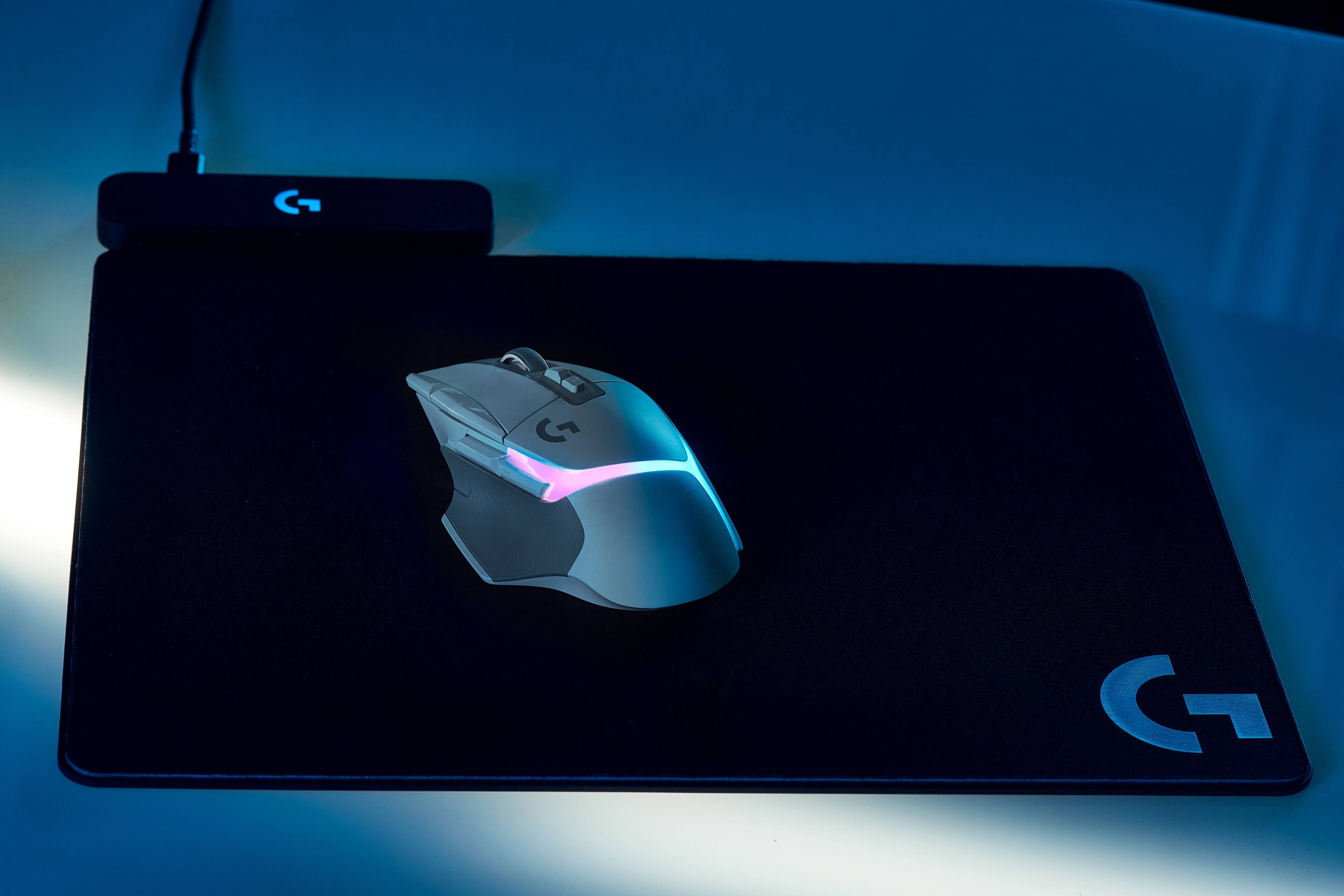 Alt View 19. Logitech - G502 X PLUS LIGHTSPEED Wireless Optical Gaming Mouse with HERO 25K Sensor - White.