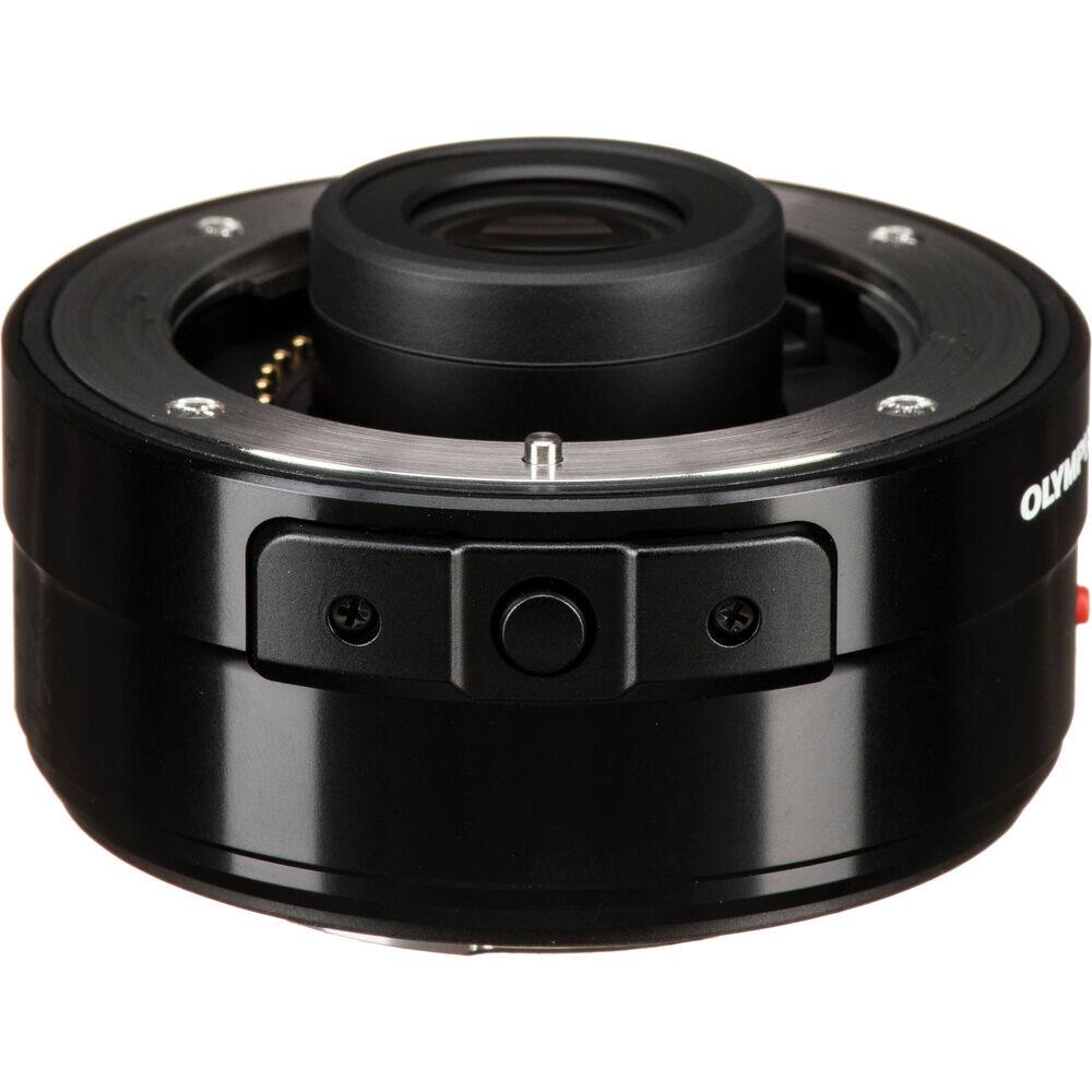 Alt View 4. OM System - OM SYSTEM MC-20 M.Zuiko Digital 2x Teleconverter Micro Four Thirds Lens Extender(Bundle) - Black.