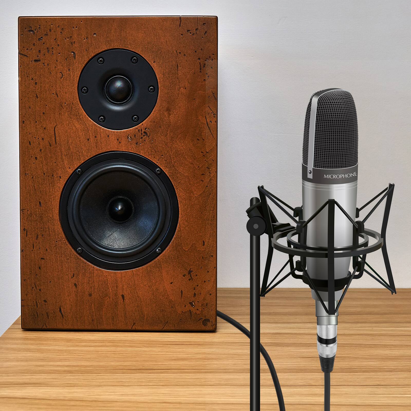 Alt View 4. Unique Bargains - 3-Pin XLR Male to Male Microphone Cable with XLR Audio Professional Adapter for Stage Studio PA Systems - Black.