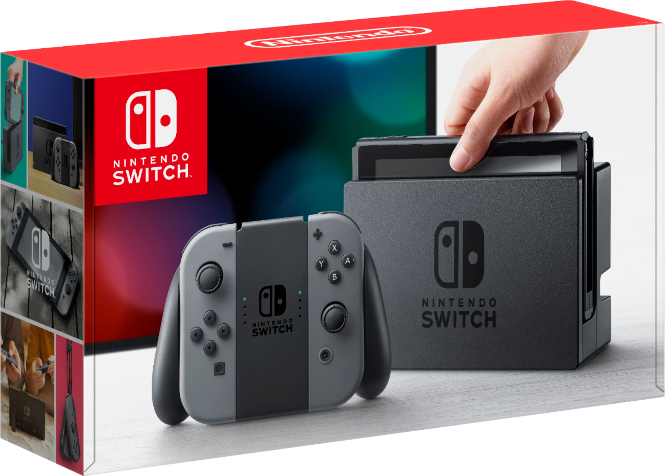 Nintendo Switch 32GB Console Gray Joy-Con HACSKAAAA - Best Buy