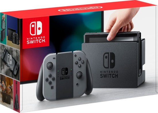 Image result for nintendo switch gray